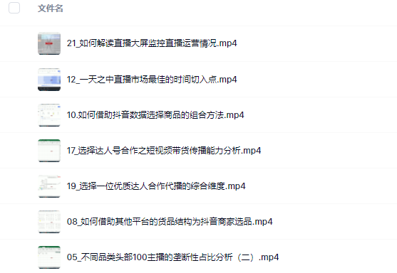 宁静数据2022抖音数据化运营系列课，最新的抖音直播间起爆算法-问小徐资源库