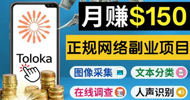 正规网络副业赚钱平台Toloka，利用业余时间月赚150美元-问小徐资源库