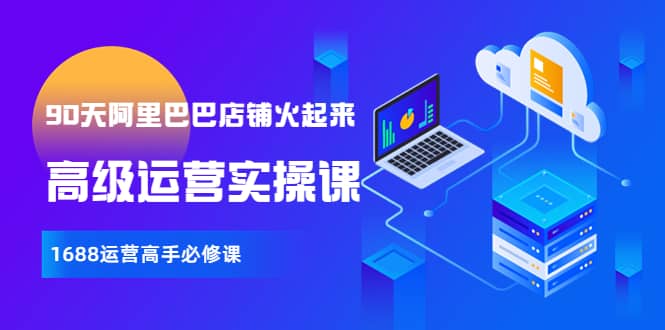 【90天阿里巴巴店铺火起来】高级运营实操课，1688运营高手必修课-问小徐资源库