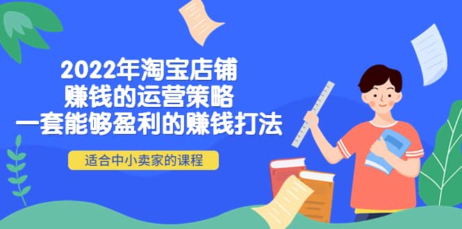 2022年淘宝店铺赚钱的运营策略：一套能够盈利的赚钱打法，适合中小卖家-问小徐资源库