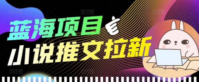 外面收费6880的小说推文拉新项目，个人工作室可批量做【详细教程】-问小徐资源库