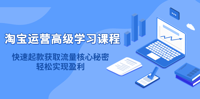 淘宝运营高级学习课程：快速获取流量核心秘密，轻松实现盈利！-问小徐资源库
