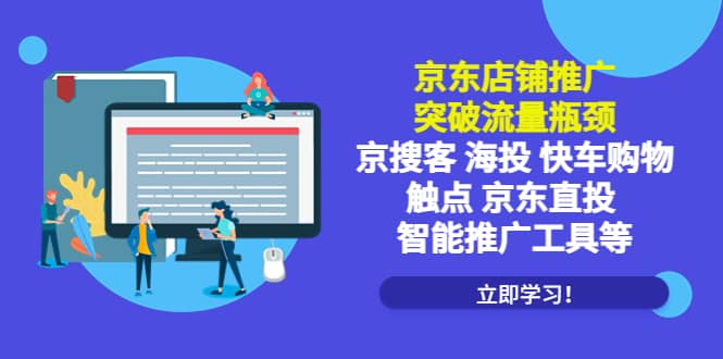 京东店铺推广：突破流量瓶颈，京搜客海投快车购物触点京东直投智能推广工具-问小徐资源库