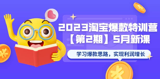2023淘宝爆款特训营【第2期】5月新课 学习爆款思路，实现利润增长-问小徐资源库