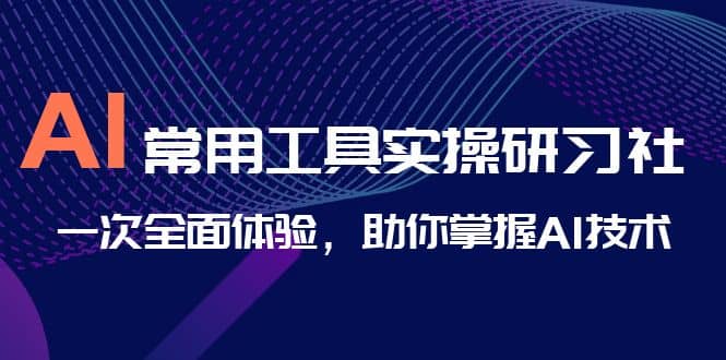 AI-常用工具实操研习社，一次全面体验，助你掌握AI技术-问小徐资源库