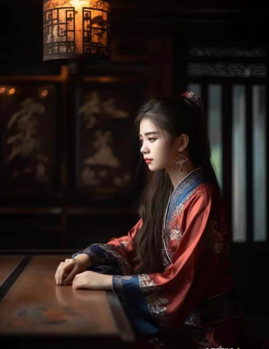 图片[7]-Midjourney关键词-AI生成中国风古装汉服美女人像提示关键词-问小徐资源库