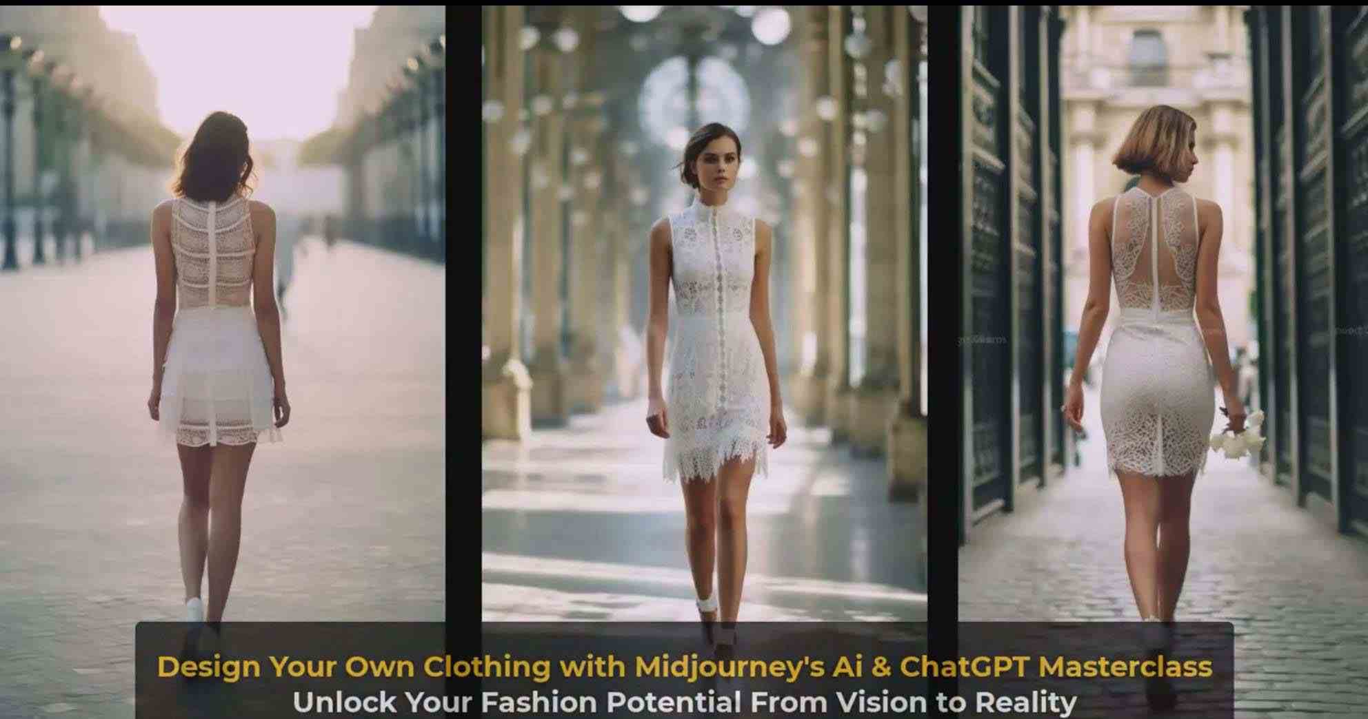 图片[4]-利用 Midjourneys Ai 人工智能设计自己的服装AI大师班-10节课-中英字幕-问小徐资源库