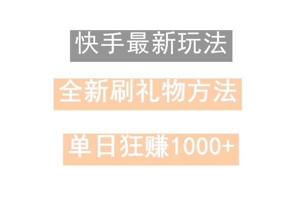 快手无人直播，过年最稳项目，技术玩法，小白轻松上手日入500+-问小徐资源库