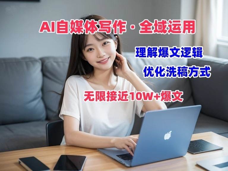 AI自媒体写作 → 价值变现，剖析爆文逻辑，无限接近10W+爆文体验课-问小徐资源库