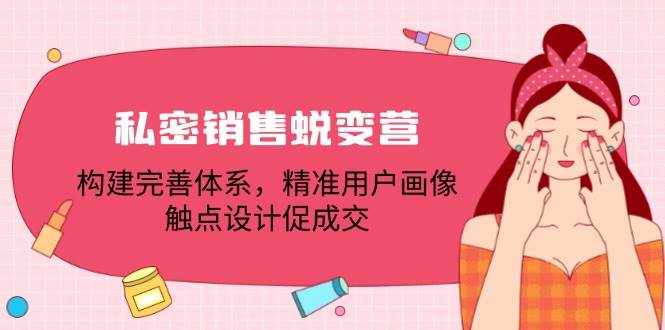 私密销售蜕变营：构建完善体系，精准用户画像，触点设计促成交-问小徐资源库