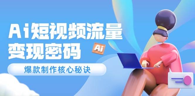 Ai短视频流量密码，爆款制作核心秘诀，120万案例深度解析-问小徐资源库