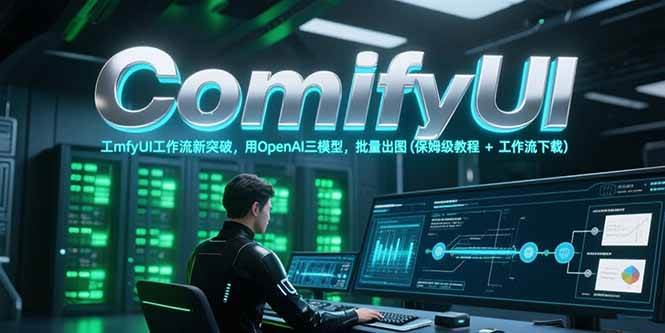 ComfyUI工作流新突破，用OpenAI三模型，批量出图(保姆级教程+工作流下载)-问小徐资源库