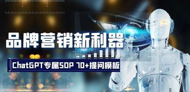 品牌营销新利器：ChatGPT专属SOP，70+提问模板【文档】-问小徐资源库