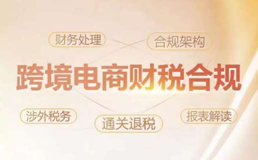 跨境老板财税合规特训营，规避财税风险、提升企业利润-问小徐资源库