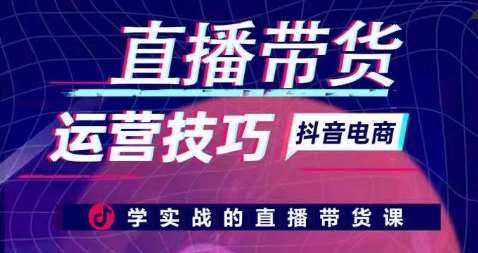 直播带货运营技巧，学实战的直播带货课-问小徐资源库