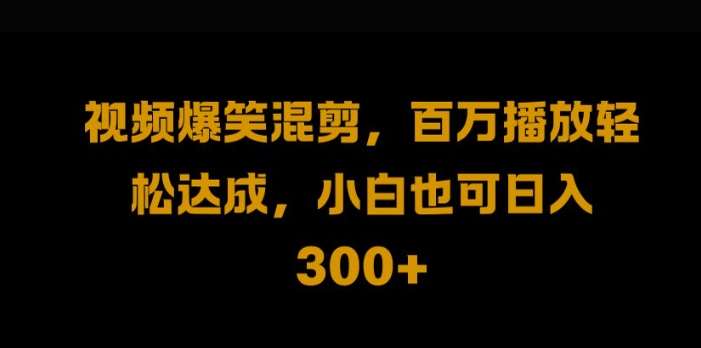 视频号零门槛，爆火视频搬运后二次剪辑，轻松达成日入1k【揭秘】-问小徐资源库
