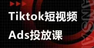 Ads视频投放课，tiktok短视频广告投放课-问小徐资源库