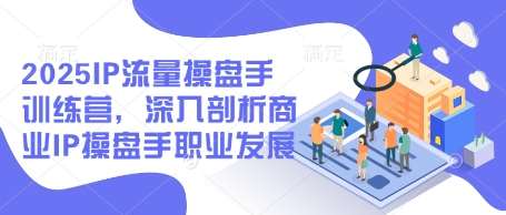 2025IP流量操盘手训练营，深入剖析商业IP操盘手职业发展-问小徐资源库