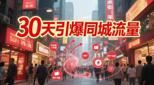 30天引爆同城流量：团购篇 认知篇 流量篇 来客篇 达人篇 老板人设IP篇 投流篇-问小徐资源库