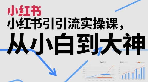 小红书引流实操课，从小白到大神-问小徐资源库