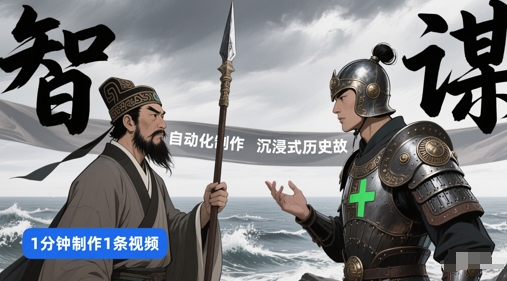 扣子工作流一键生成沉浸式历史故事，一天工作量，3分钟搞定-问小徐资源库