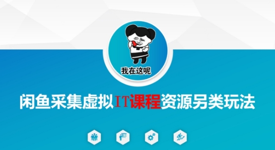 闲鱼采集虚拟IT课程资源另类玩法，干货满满-问小徐资源库