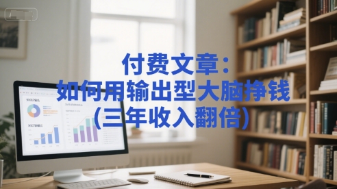 付费文章：如何用输出型大脑挣钱(三年收入翻倍)-问小徐资源库