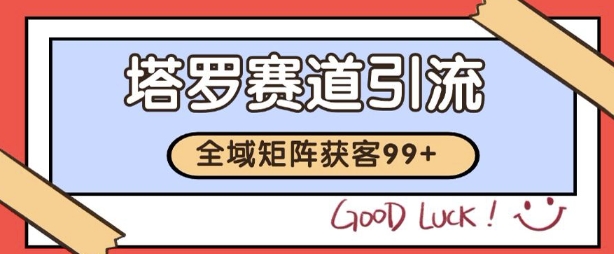 小红书某音塔罗赛道引流获客 自热矩阵日引200+【揭秘】-问小徐资源库