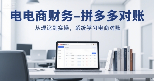 电商财务-拼多多对账，从理论到实操，系统学习电商对账-问小徐资源库