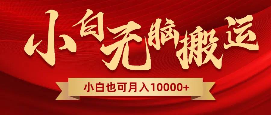 （8412期）无脑搬运视频，全新平台独占玩法，一个账号每天1000+，多账号轻松扩张！-问小徐资源库