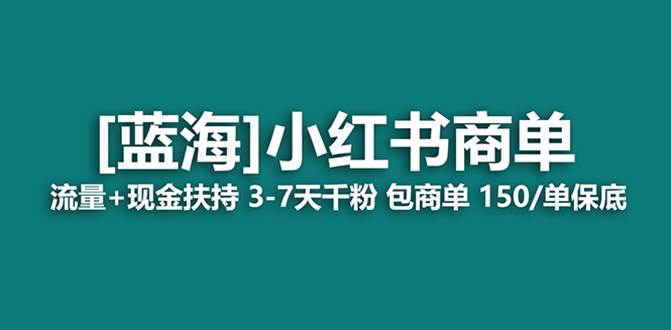（8334期）最强蓝海项目，小红书商单！长期稳定，7天变现，商单分配，月入过万-问小徐资源库