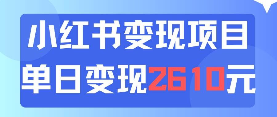 （11885期）利用小红书卖资料单日引流150人当日变现2610元小白可实操（教程+资料）-问小徐资源库