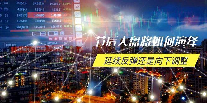 （14065期）节后大盘将如何演绎，延续反弹还是向下调整，关键时间点和空间位待解-问小徐资源库