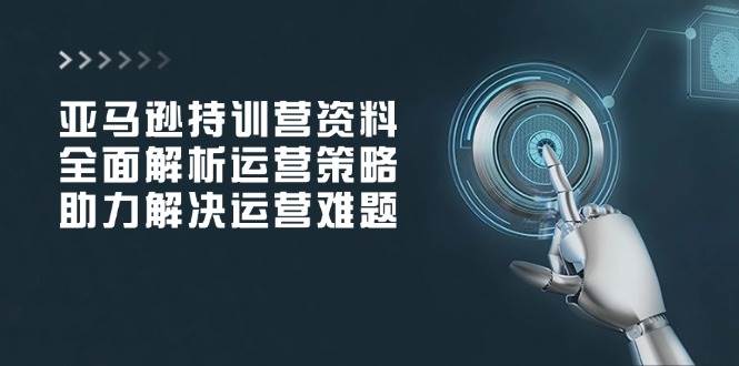 （14033期）亚马逊持训营资料，全面解析运营策略，助力解决运营难题-问小徐资源库