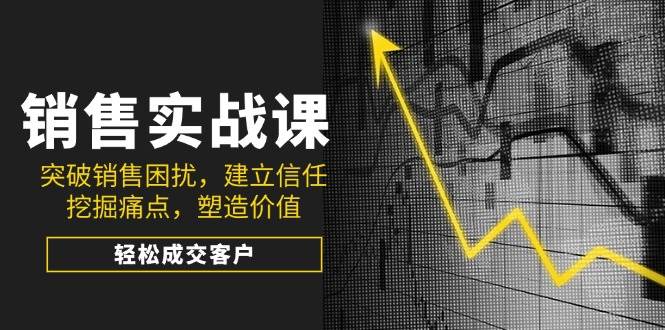 （14297期）销售实战课，突破销售困扰，建立信任，挖掘痛点，塑造价值，轻松成交客户-问小徐资源库