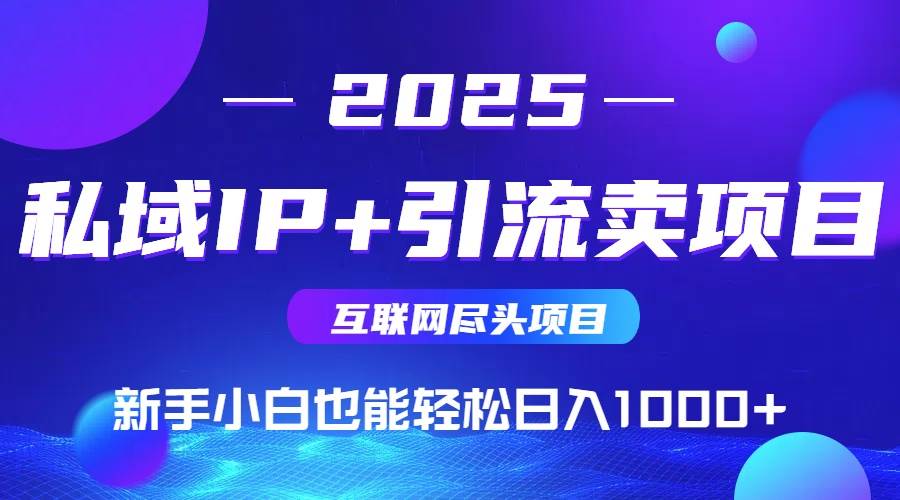 （14613期）私域IP+卖项目，普通人小白也能轻松实现日入1000+-问小徐资源库