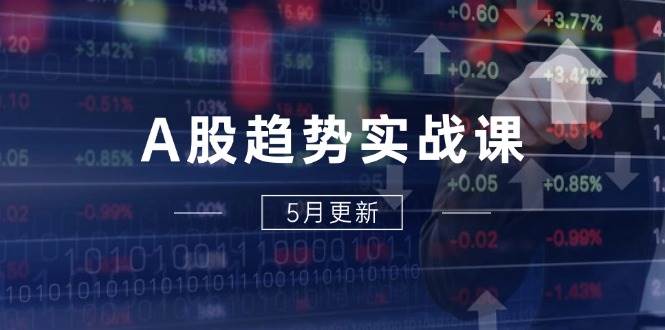 （14808期）A股趋势实战课：主力动向+政策红利，2025全年策略5月更新-问小徐资源库