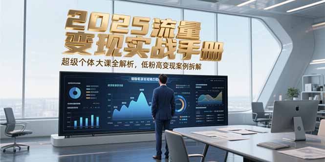 （15188期）2025流量变现实战手册，超级个体大课全解析，低粉高变现案例拆解-问小徐资源库