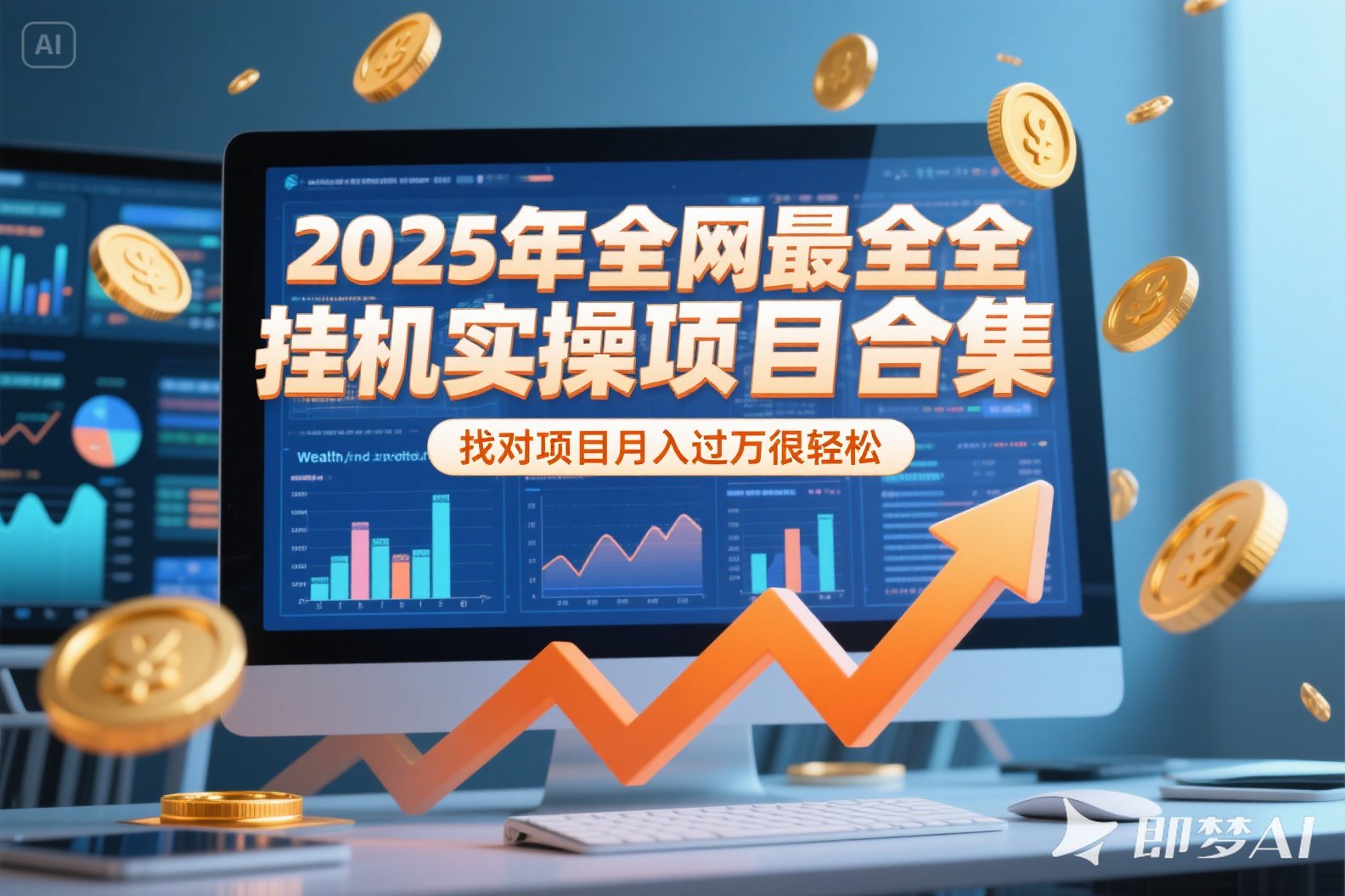 （15303期）2025年挂机实操项目实操演练，挂机类型，AI直播类型，轻资产创业类型…-问小徐资源库