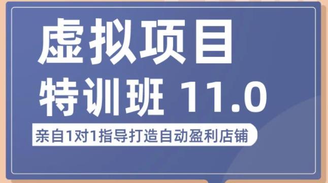陆明明·虚拟项目特训班（10.0+11.0），0成本获取虚拟素材，0基础打造自动盈利店铺-问小徐资源库
