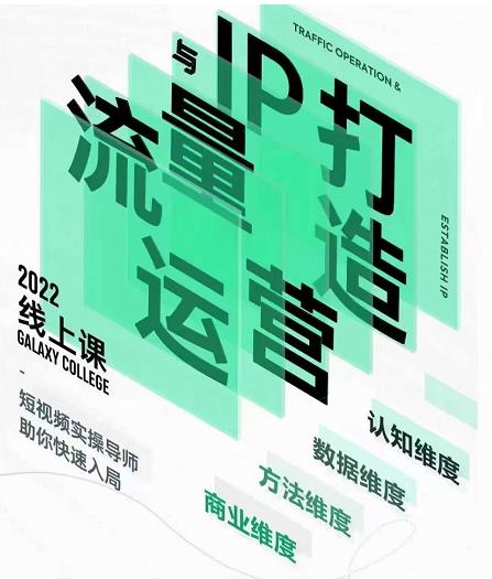 大蓝流量运营&个人ip打造课，短视频带货/爆款文案/流量运营/直播入门/镜头变现/流量商业-问小徐资源库
