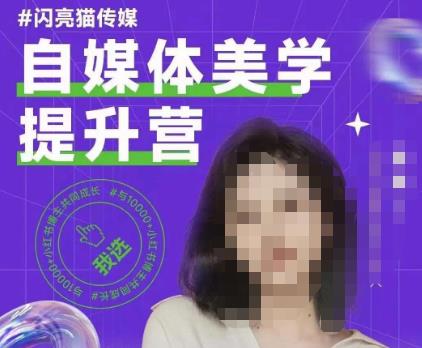 自媒体美学提升营，手把手带你提升品牌审美，做一个有调性的博主-问小徐资源库