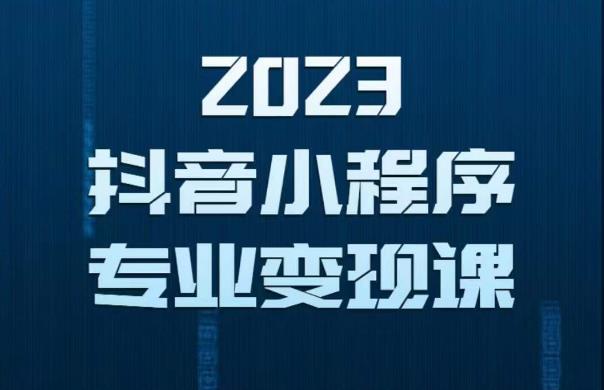 2023年抖音小程序变现保姆级教程，0粉丝新号，无需实名，3天起号，第1条视频就有收入-问小徐资源库